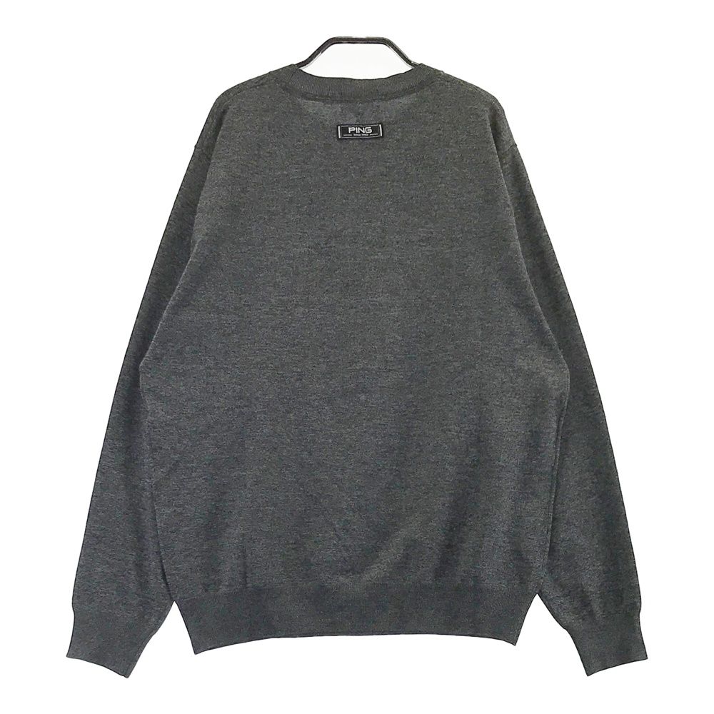 サイズ M PING ピン ニット セーター グレー系 240101526252 ゴルフウェア メンズ ストスト
