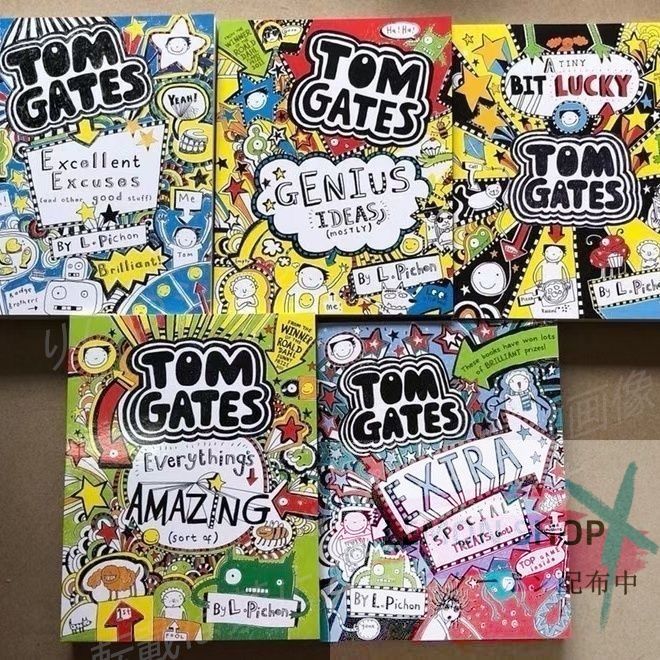 洋書 Tom Gates 10冊 by L.Pichon