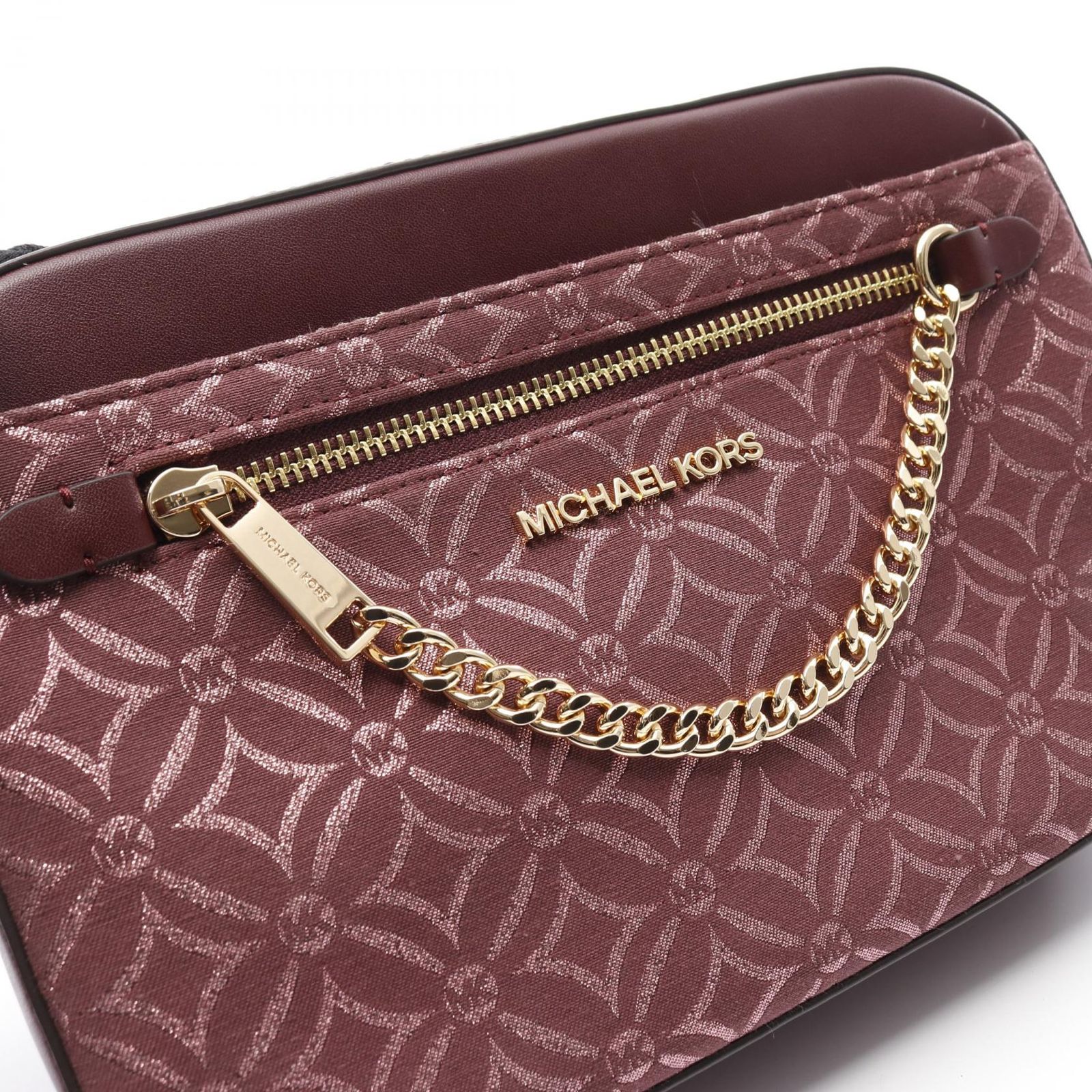 限定セール！☆Michael Kors JET SET クロスボディ キャンバス org.jpg