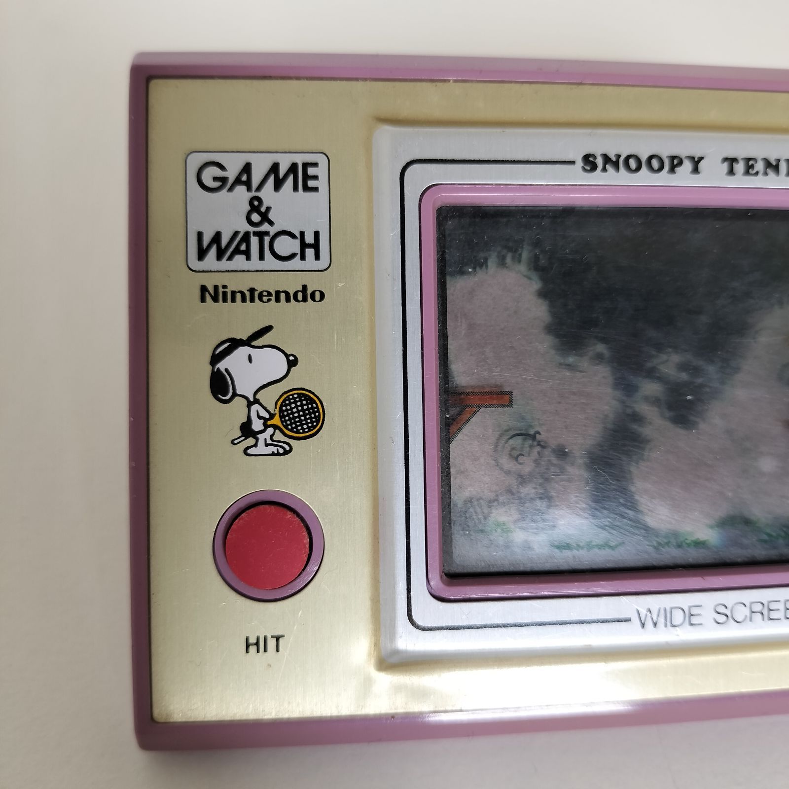 ゲームアンドウォッチスヌーピーテニス任天堂Nintendoニンテンドー