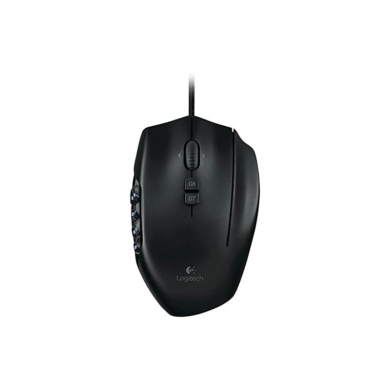 LOGITECH LOGICOOL MMO ゲーミングマウス G600 並 行 輸 入 品 ブラック