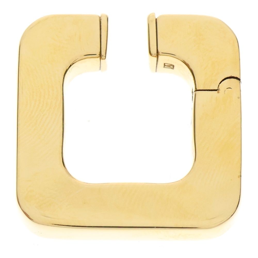 GUCCI (グッチ) スクエア イヤーカフ ゴールド GP アクセサリー