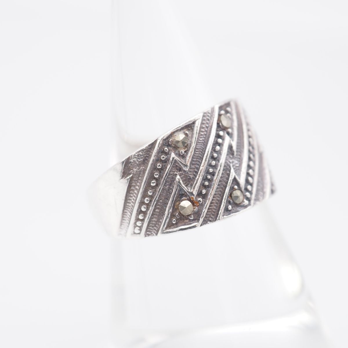 コレクション ヴィンテージ マーカサイト シトリン 925 スターリング