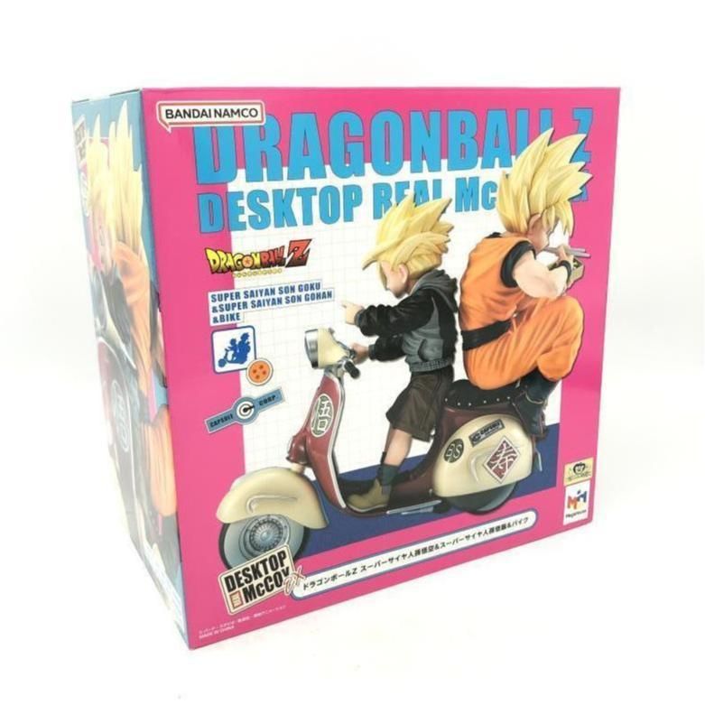 【中古】未開封)メガハウス デスクトップリアルマッコイEX スーパーサイヤ人孫悟空＆スーパーサイヤ人孫悟飯＆バイク[6][240006552254] 中古】未開封)メガハウス デスクトップリアルマッコイEX