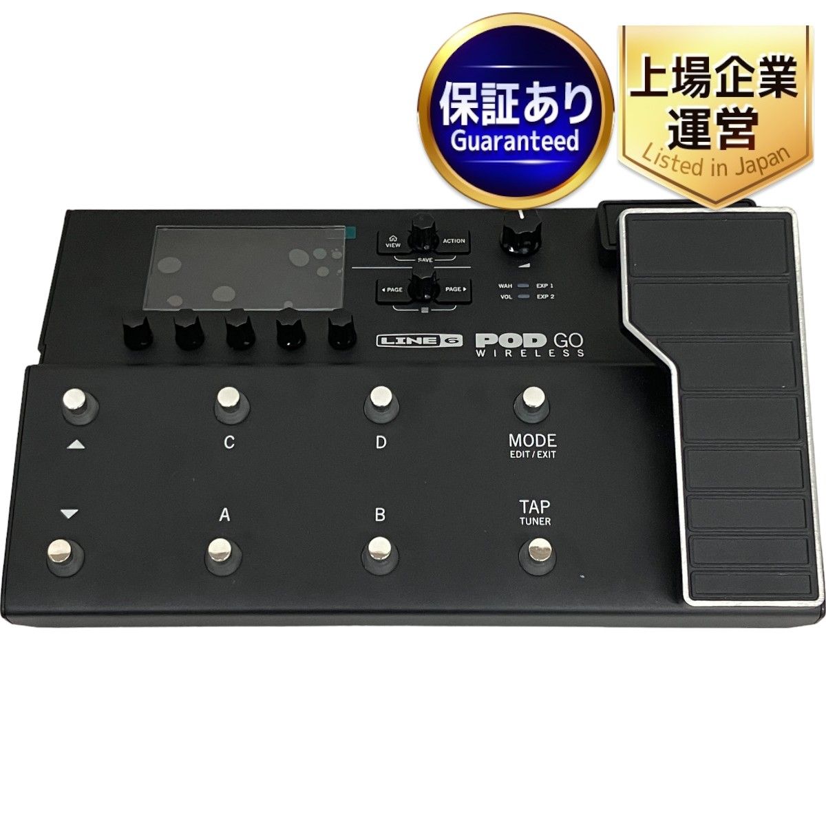 LINE 6 無い POD Go ワイヤレス マルチエフェクター