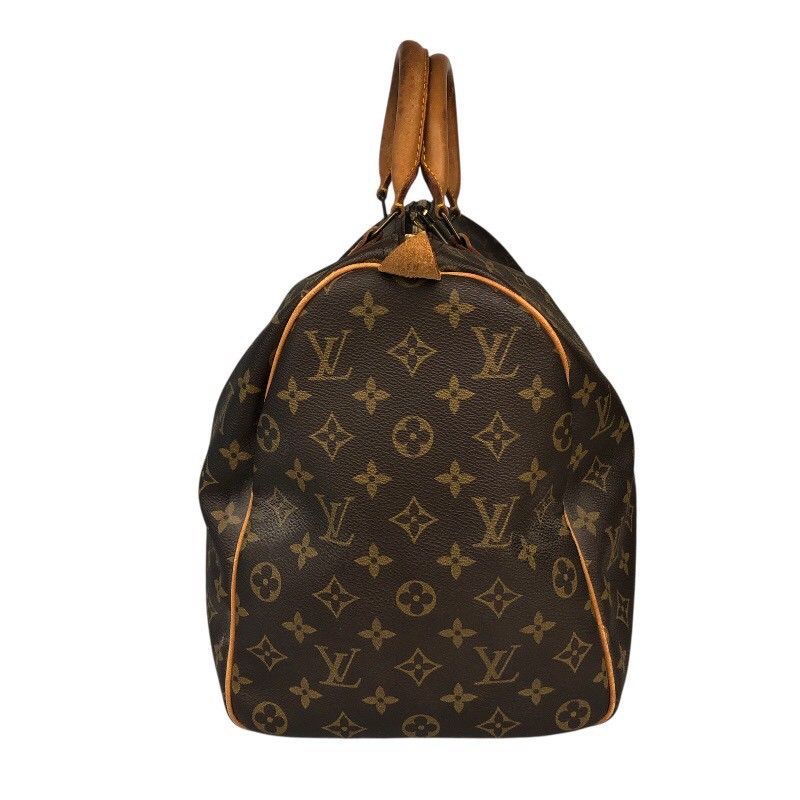 ルイ ヴィトン LOUIS VUITTON ｷｰﾎﾟﾙ45 M41428 ブラウン ゴールド金具 PVCコーティングキャンバス モノグラムキャンパス ユニセックス ボストンバッグ