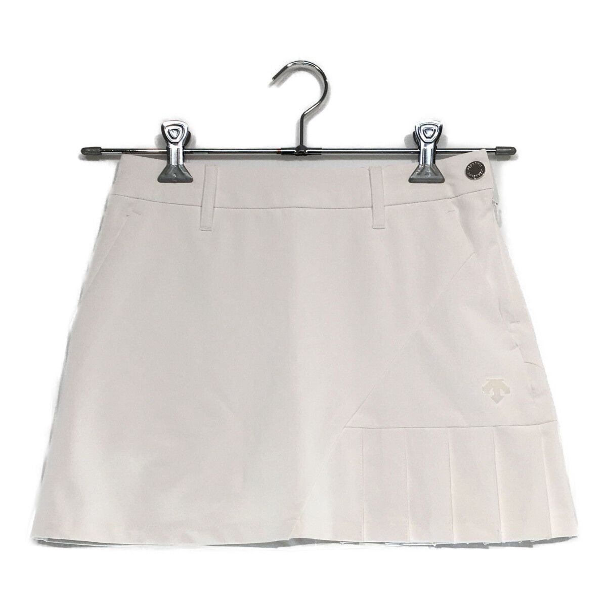 coco 中古 デサントゴルフ DESCENTE GOLF レディース スカート  SSS 白 ホワイト 一体型インナーパンツ 小さい 中古 レディース デサントゴルフ DESCENTE GOLF スカート SSS 白