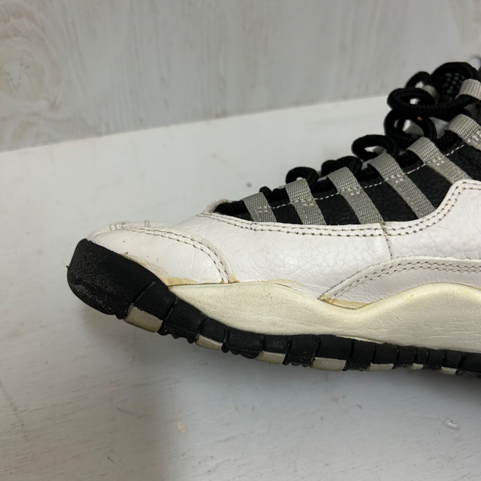 K》 NIKE AIR JORDAN 10 OG 1994年 STEEL GREY 25.5cm 箱あり
