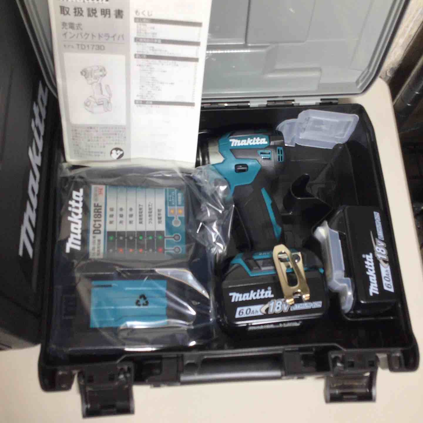 マキタ makita コードレス インパクトドライバー TD173DRGX 4台 インパクト 青 ブルー 純正 純正品 戸田店