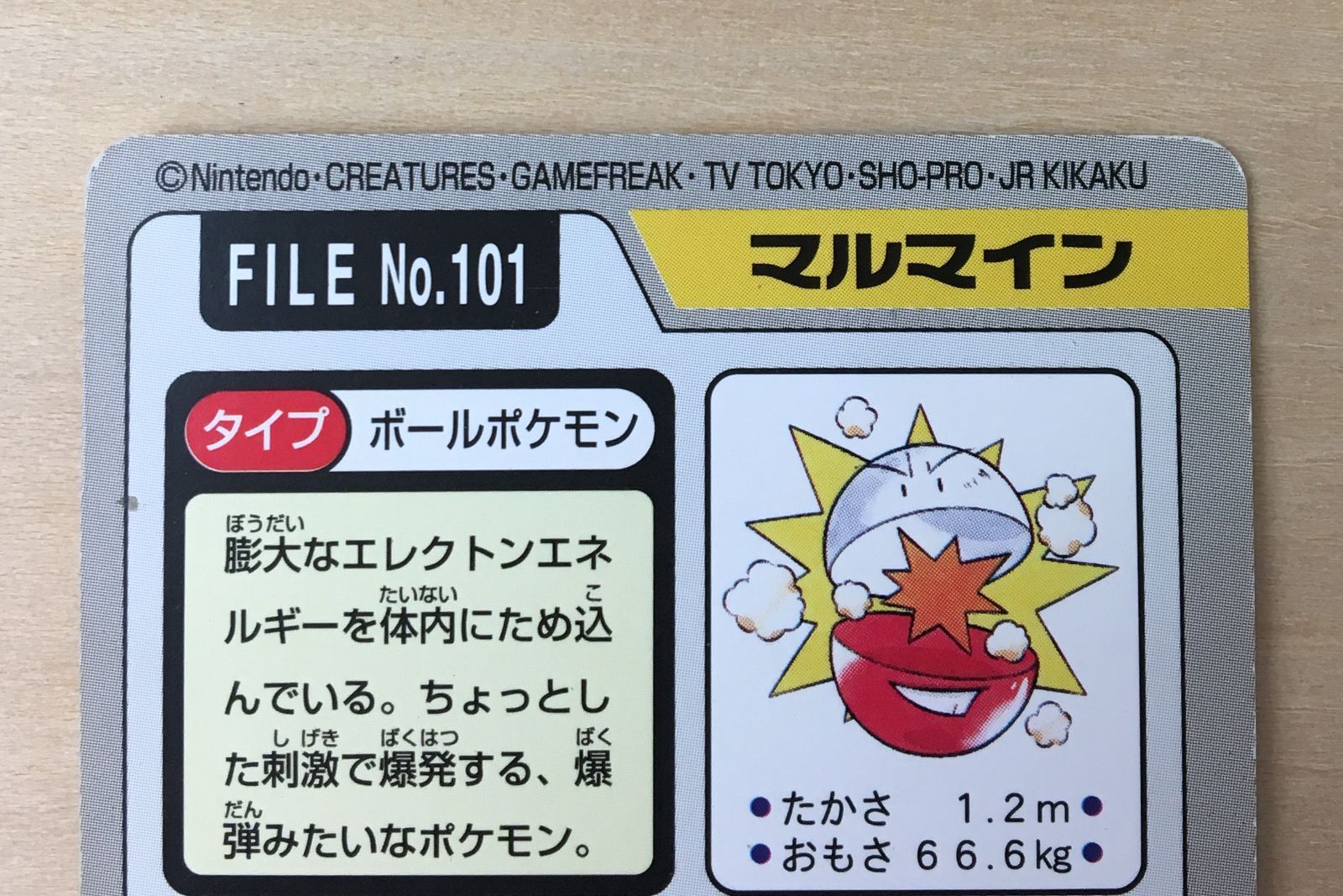 マルマイン カードダス BANDAI 101 ポケモン ポケカ PSA 2023 マルマイン PSA 10 - カルドバ