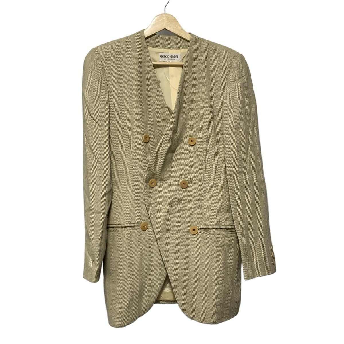 美品 ARMANI COLLEZIONI M-65 ミリタリー スプリングコート 1135417997359-1.jpg