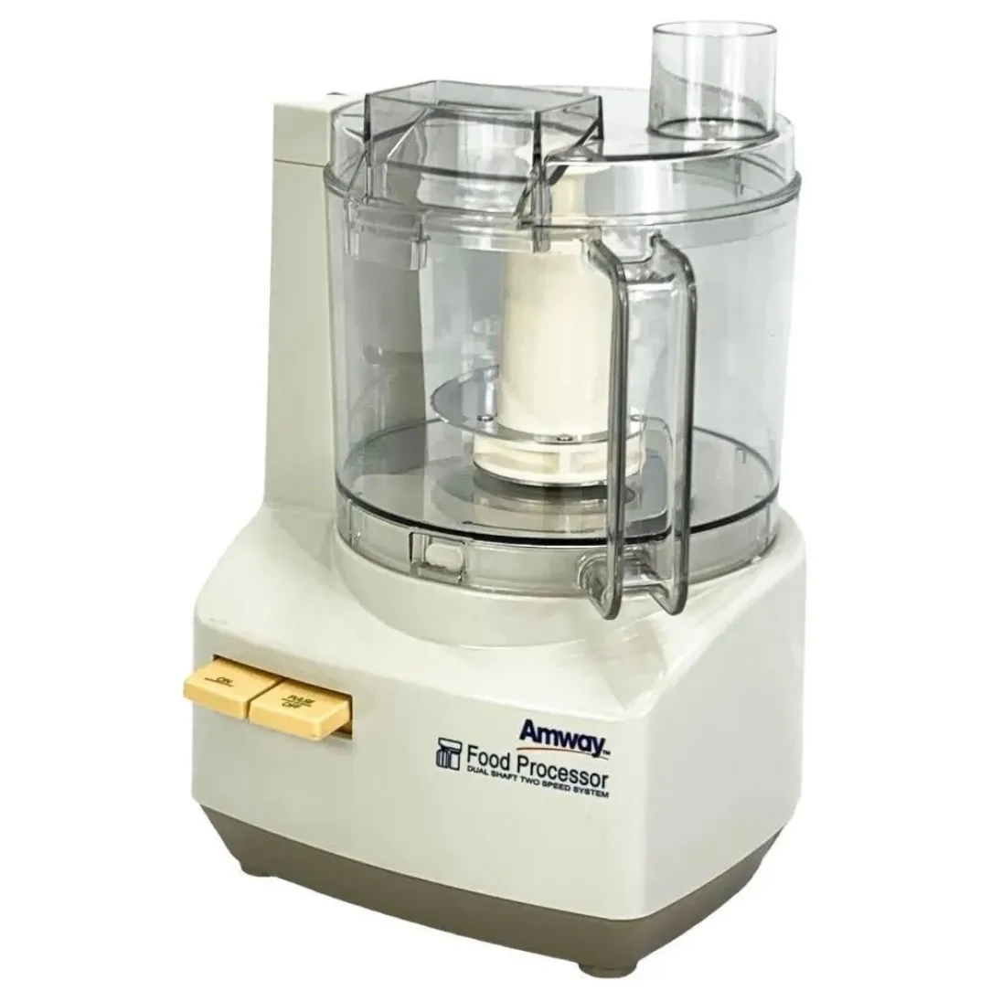 新品 アムウェイ フードプロセッサー 収納ボックスパーツ ケース付き