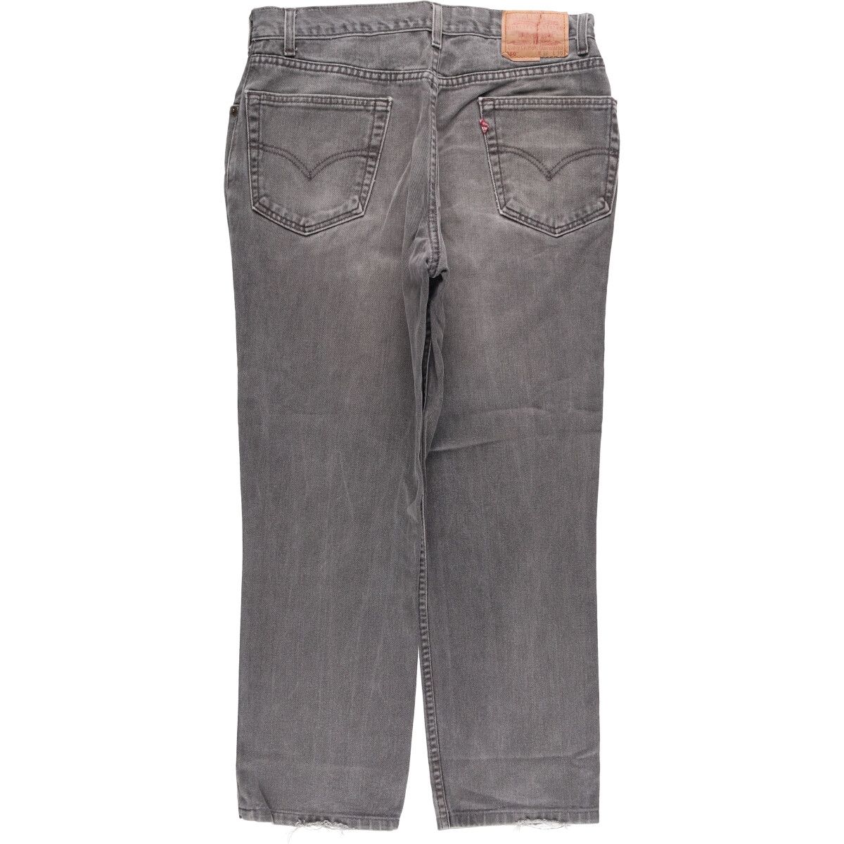 古着 00年代 リーバイス Levi s 550 RELAXED FIT ブラックデニム テーパードデニムパンツ メンズw34相当 evb031716