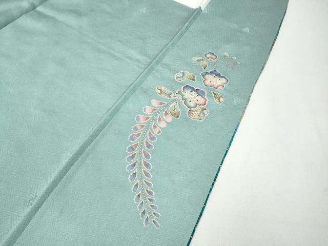 平和屋着物○訪問着 辻が花 絞り 暈し染め 金彩 正絹 逸品 CAAY5089ut