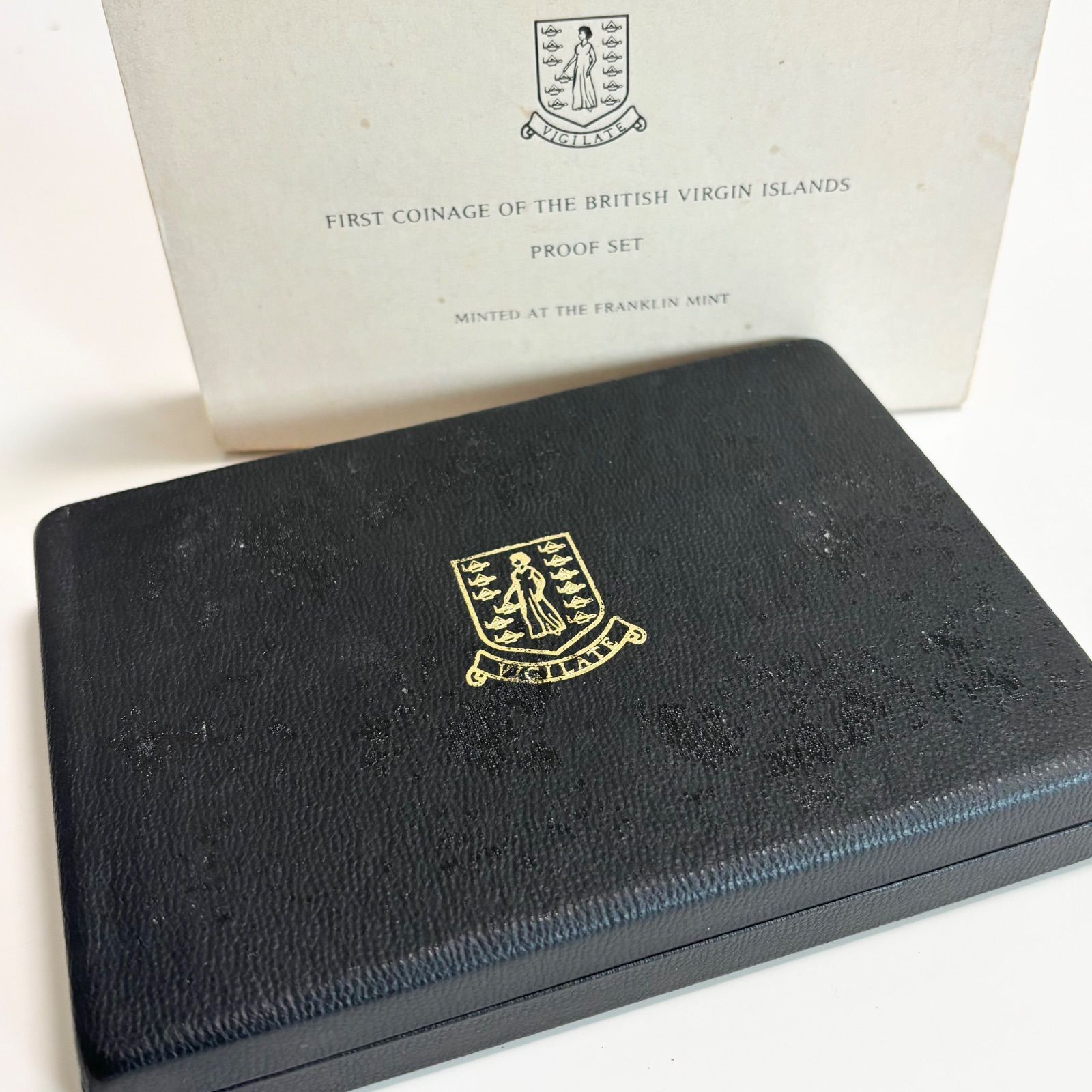 送料無料】1973年イギリス領ヴァージン諸島/プルーフ貨幣セット/英領