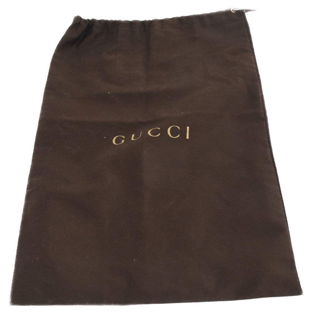 グッチ カーフ レザー ストラップ ショートブーツ GGパターン 170338 GUCCI (グッチ) カーフ レザー ストラップ ショートブーツ
