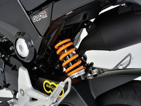 強化リアショック ブラックボディ|イエロースプリング