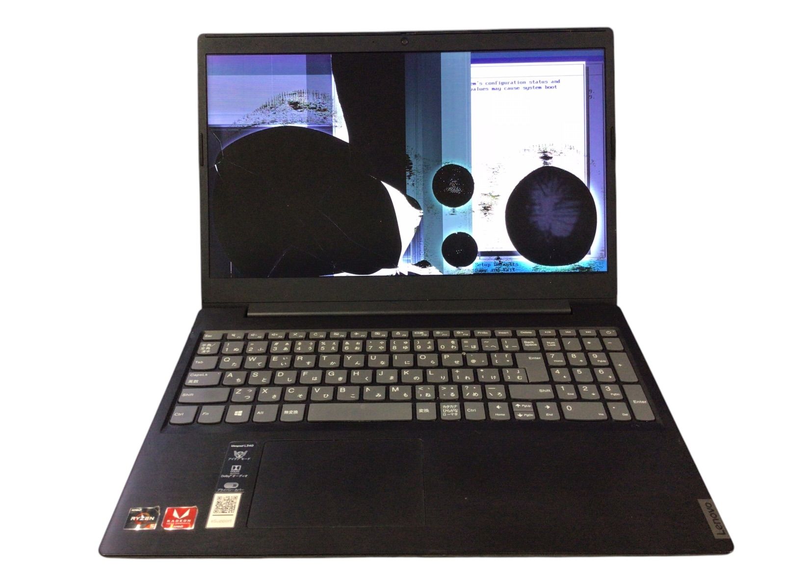 npc222 ジャンク Lenovo◆Ryzen 5|4GB◆モニター故障