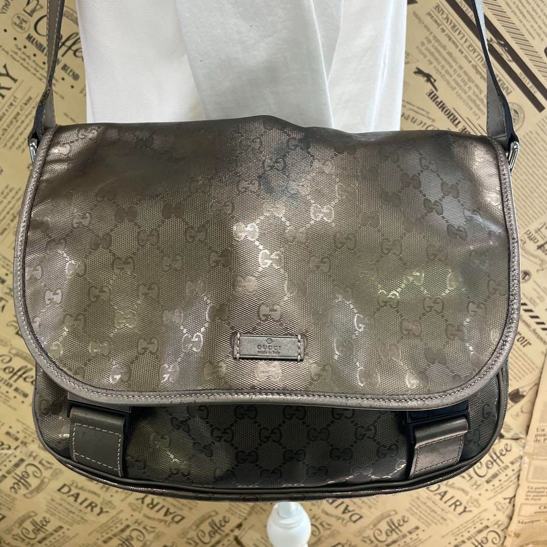 グッチ GGインプリメ ショルダー メッセンジャー バッグ ビジネス 旅