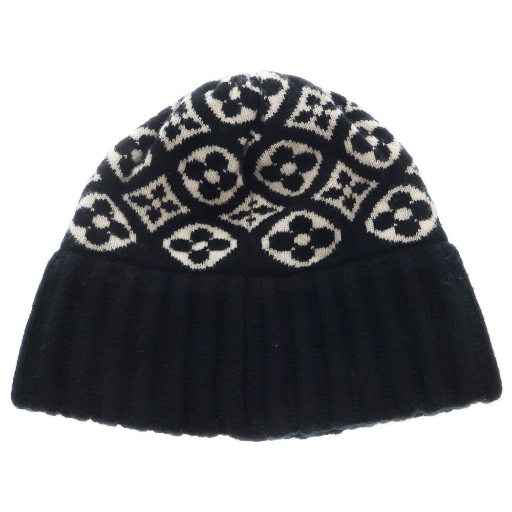 ルイヴィトン M71950 モノグラム ボネスキー ビーニー カシミヤ ニット帽