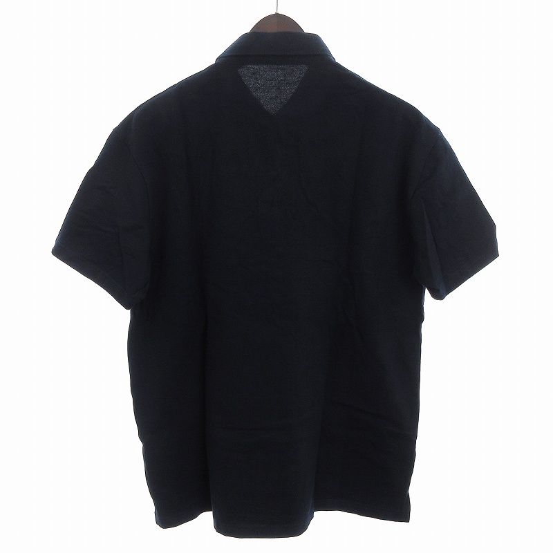 【極美品】XLサイズ バーバリー ブラック レーベル 半袖 ポロシャツ ネイビー 極美品】BURBERRY BLACK LABEL ポロシャツ ネイビー 半袖｜Yahoo