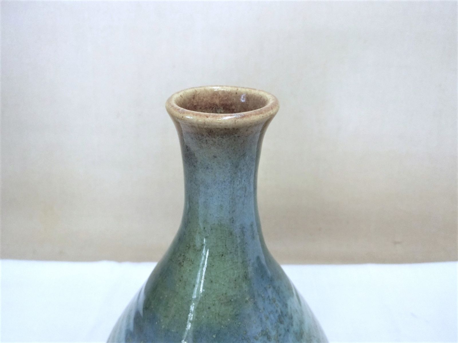 中国古美術・鈞窯浄瓶・陶芸・花瓶・文房具・置物・書道 中国古美術 中国古陶磁器 古玩 鈞窯 汝窯 青天釉 双魚耳 大瓶 花