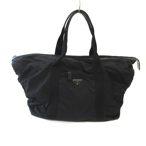 プラダ PRADA ボストンバッグ 旅行カバン テスートナイロン 黒