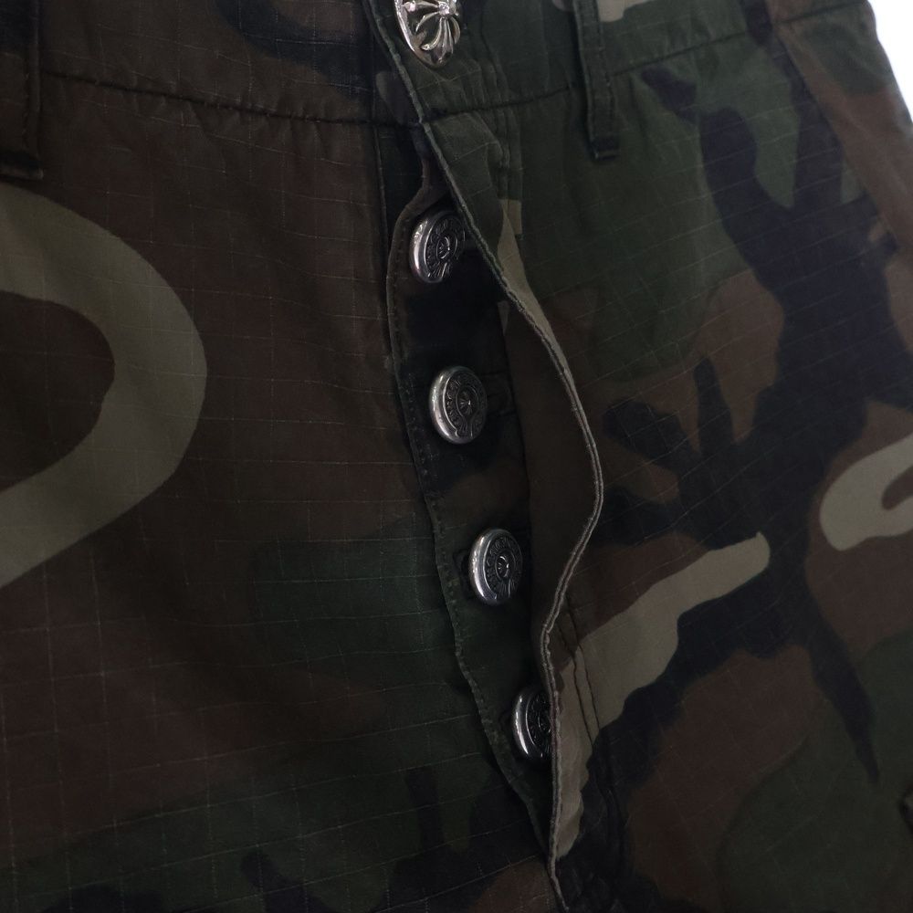 CHROME HEARTS (クロムハーツ) Devil Dog Shorts クロスパッチ