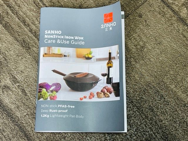 未使用品 サンホ 鉄製深型 フライパン 32cm SANHO 調理器具 1.2kg 軽量