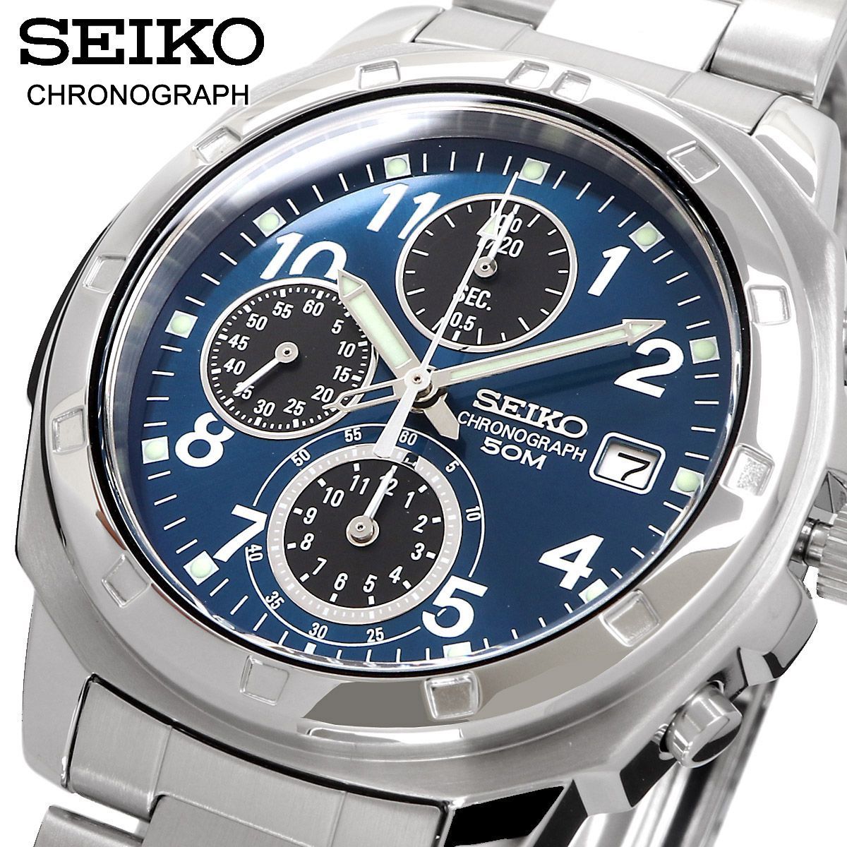 新品 未使用 時計 SEIKO 腕時計 セイコー 国内正規 クォーツ 1/20秒 