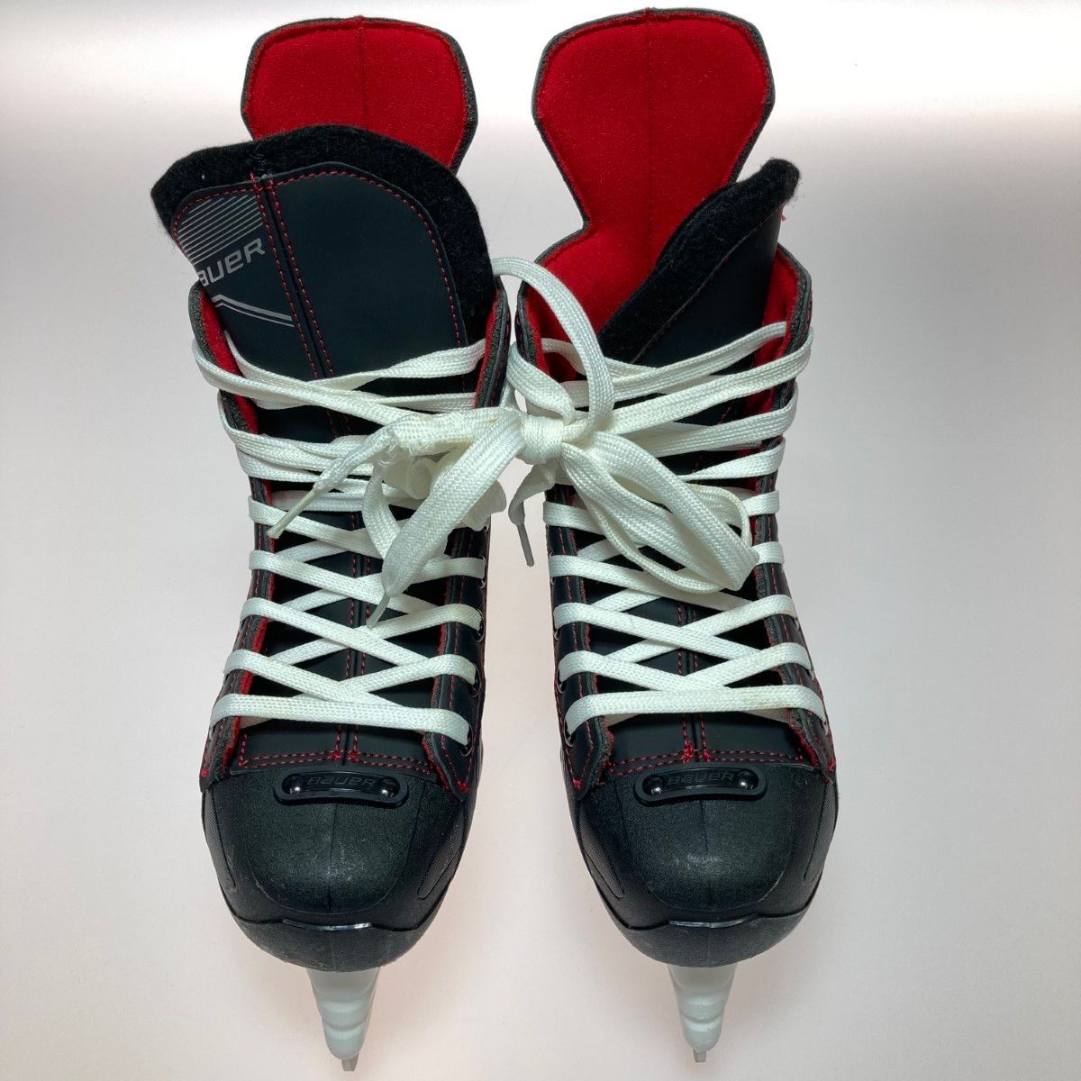 BAUER - ◎◎Bauer バウアー アイスホッケー シューズ 靴 23cm ブレードカバー付 未研ぎ ◎◎Bauer バウアー アイスホッケー シューズ 靴 23cm ブレード
