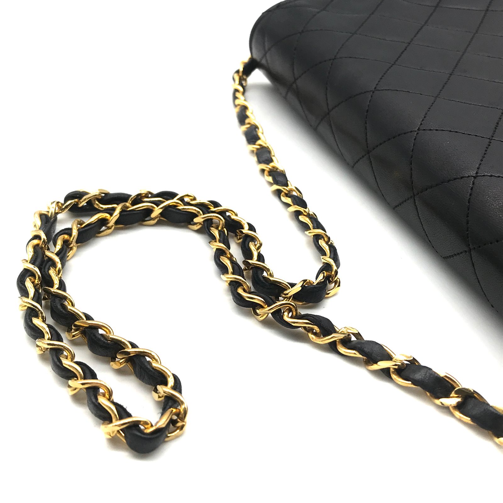 CHANEL シャネル ココマーク マトラッセ ラムスキン フル