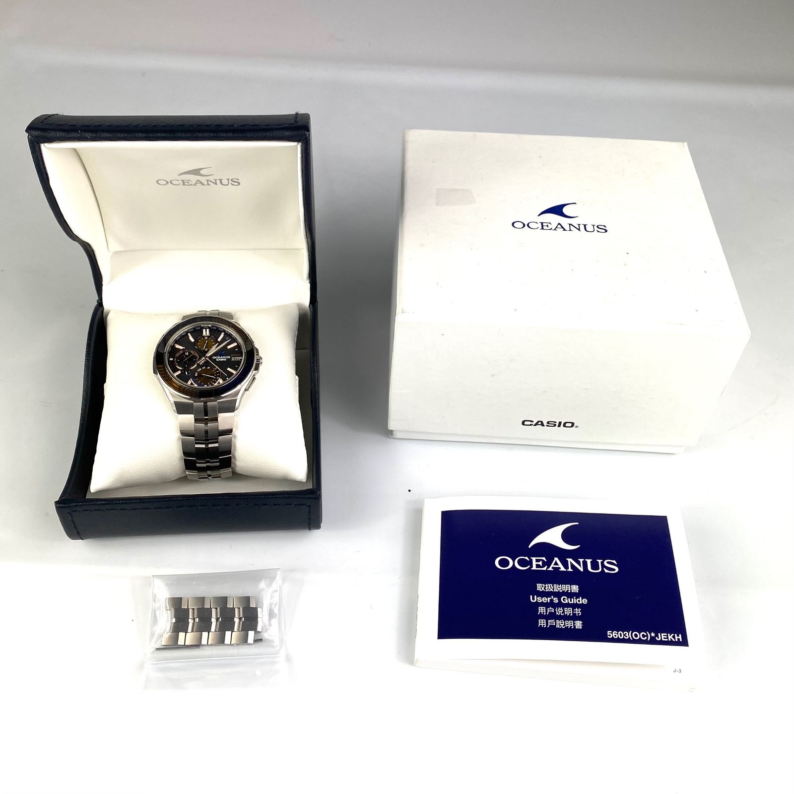 美品・希少品】カシオ CASIO オシアナス OCEANUS マンタ Manta S5000 