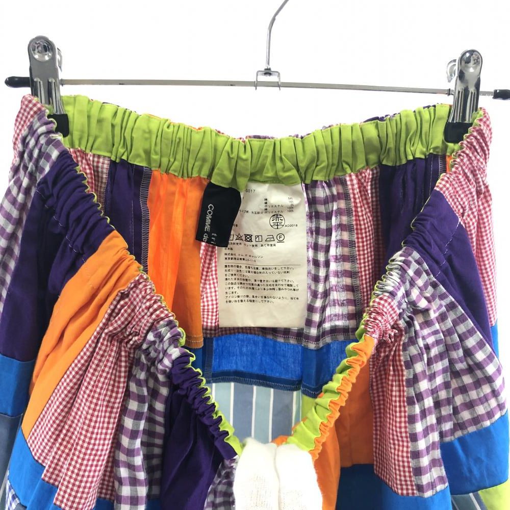 中古】tricot COMME des GARSONS AD2018 パッチワークスカート