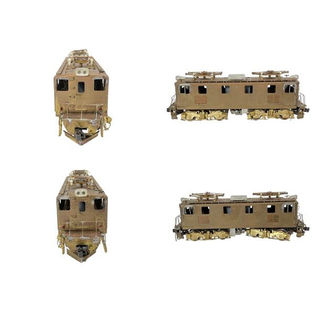 Adachi アダチ No. 0738 16-24号機 東武鉄道 ED5010形 電気機関車 総合キット 組立品 未塗装 HOゲージ 鉄道模型 ジャンク W10485432