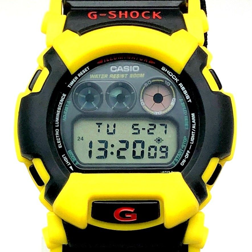 G-SHOCK ジーショック DW-002R-9 NEXAX REGGAE ネグザクス レゲエモデル ラスタ クロスバンド 1996年6月発売