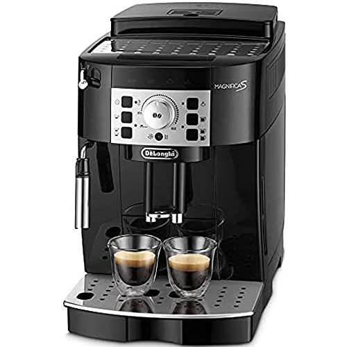 エントリーモデル デロンギ DeLonghi 全自動コーヒーメーカー マグニフィカS ミルク泡立て 手動 ブラック ECAM22112B