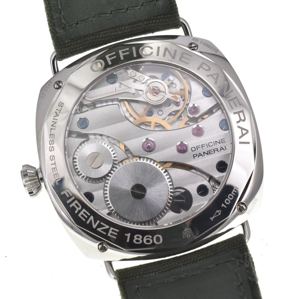 パネライ PANERAI PAM00183 ラジオミール ブラックシール 手巻き