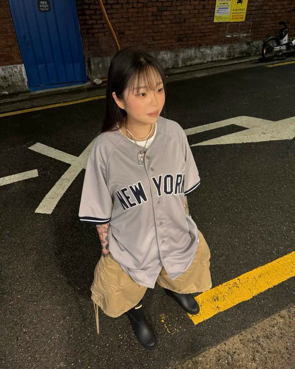 RUSSELL ATHLETIC ニューヨーク ヤンキース ショートスリーブジャージ