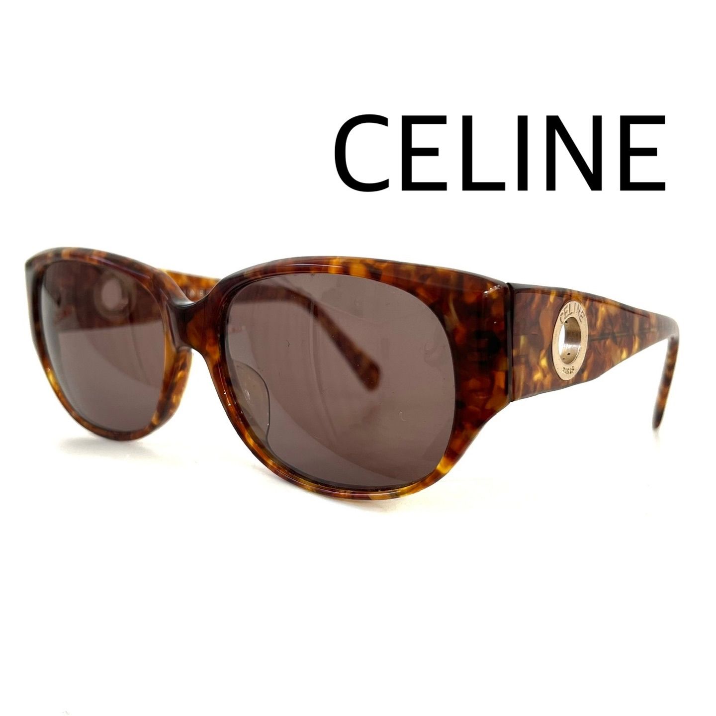 celine セリーヌ サングラス べっ甲 鼈甲 イタリア製 celine セリーヌ サングラス べっ甲 鼈甲 イタリア製