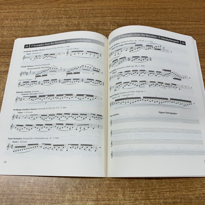 △01)【同梱不可】Clarinet Fundamentals 1・2 2冊セット