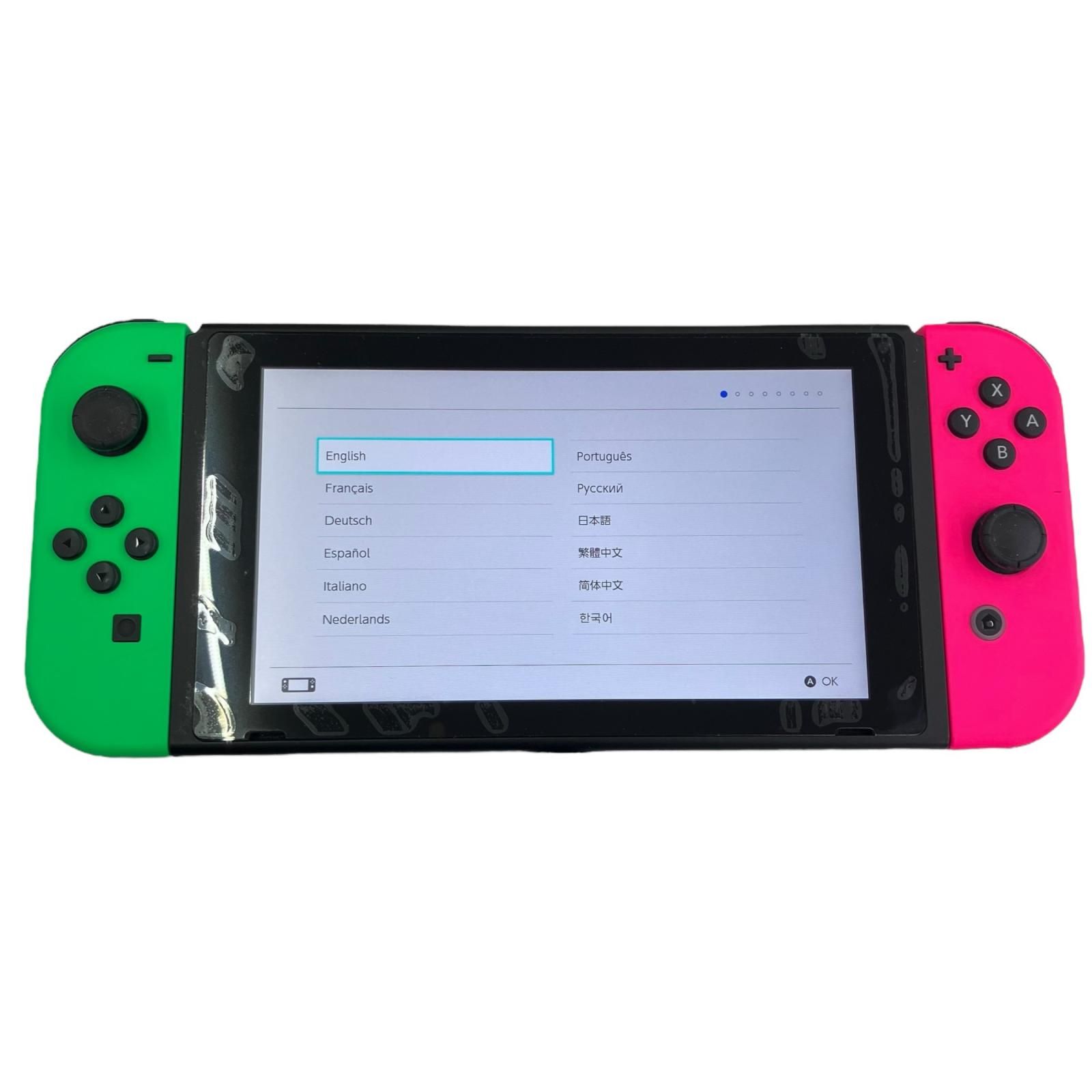 186000 現状品 セット♪ Nintendo Switch リングコン ジョイコン コントローラー HAC-001 HAC-022   ネオンレッド グリーン 10点まとめ売り [0000000001909] 186000 現状品 セット♪ Nintendo Switch リングコン ジョイコン