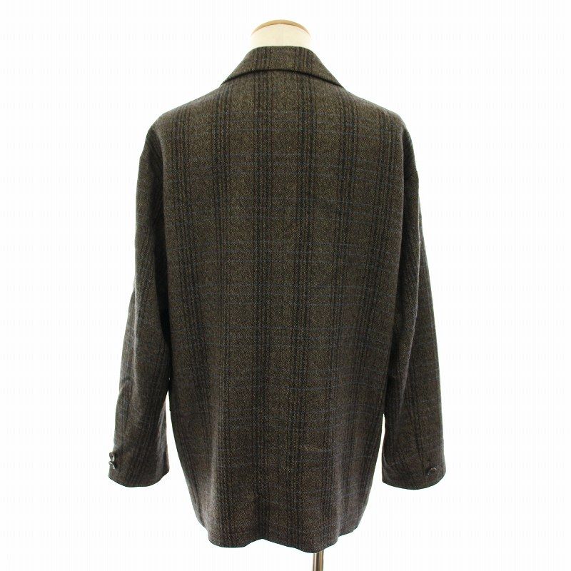 ビューティーアンドユース ヘリンボーンオーバージャケット