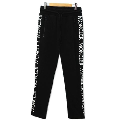 【MONCLER】 ドローストリング パネル スウェットパンツ 美品 MONCLER モンクレール ドローストリング スウェットパンツ