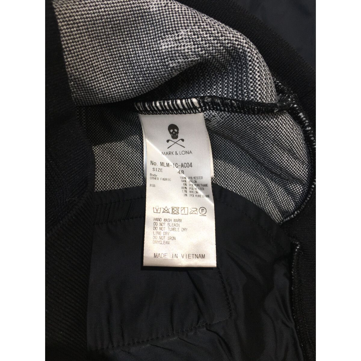 中古 メンズ マークアンドロナ MARK&LONA スウェット 48(L) 黒