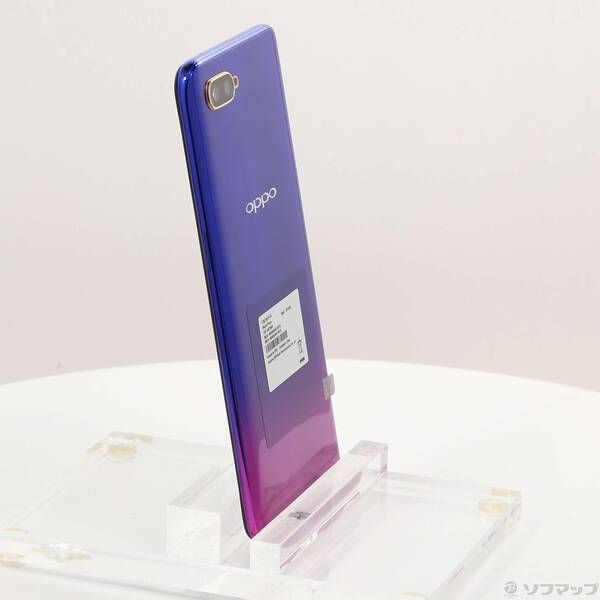 OPPO R17 Neo 本体＋カバー付 ブルー 128GB UQ mobile OPPO R17 Neo OPU31SLU[128GB] SIMフリー ブルー安心保証 驚異的