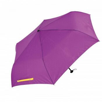 LIGHT CARBON 折りたたみ傘 Purple/Yellow BCSFA-3F53-UH-PY