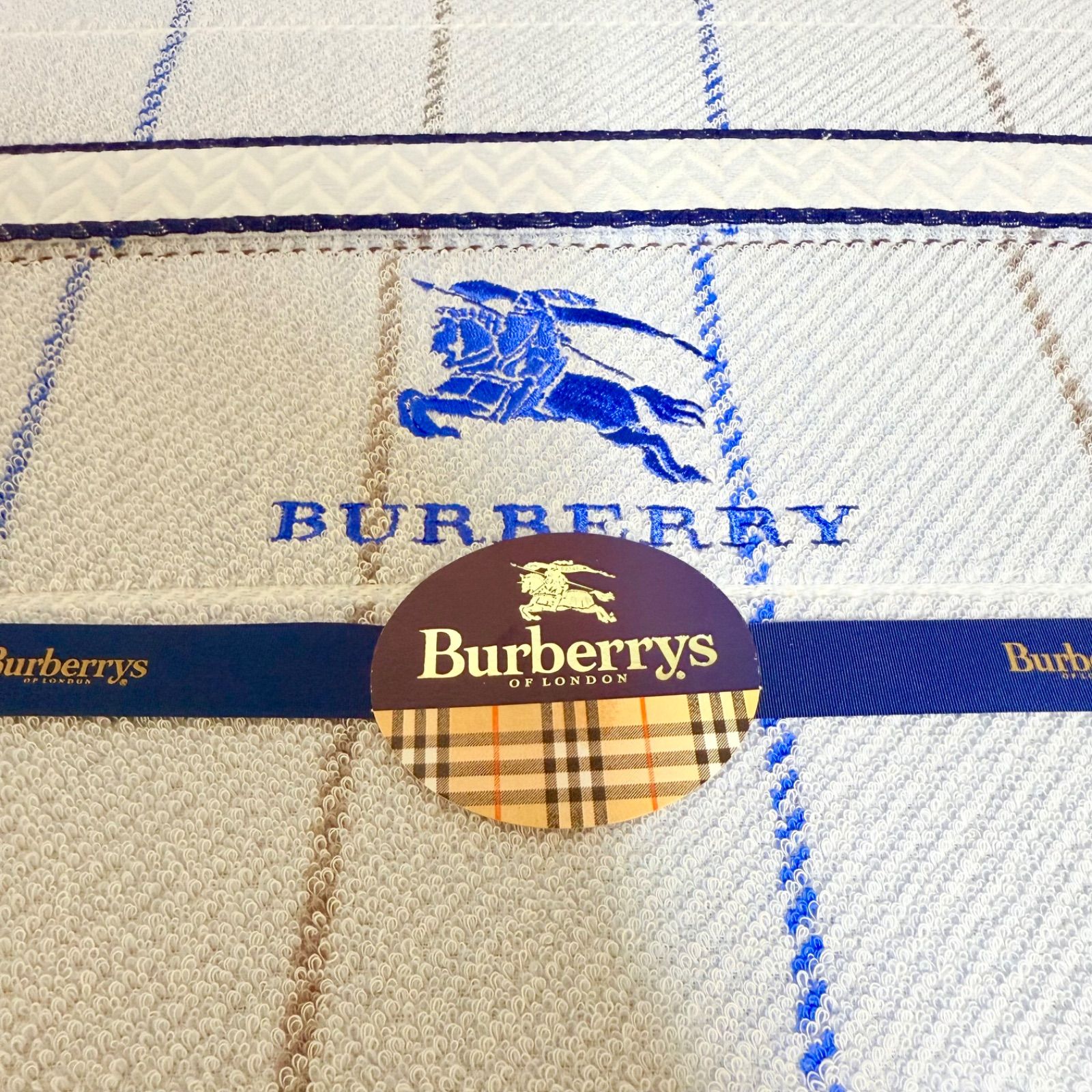 新品•未使用品】Burberrys バーバリー タオルケット 綿100% 日本