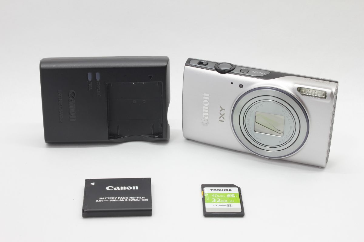 キヤノン Canon IXY640シルバー ストア コンパクトデジタルカメラ