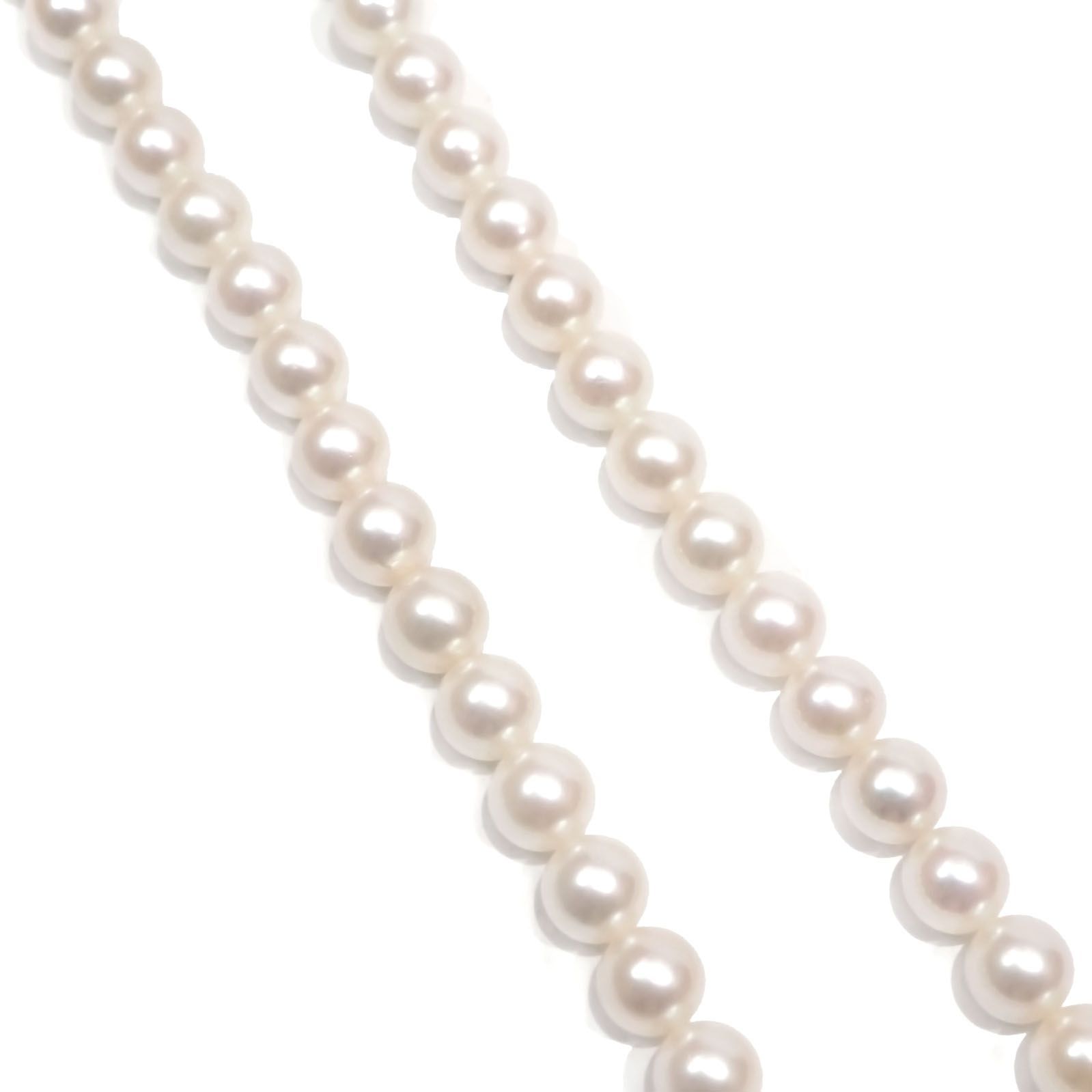 ミキモト K14WG ロング パール ネックレス 6mm アコヤ真珠 74cm ミキモト K14WG ロング パール ネックレス 6mm アコヤ真珠 74cm